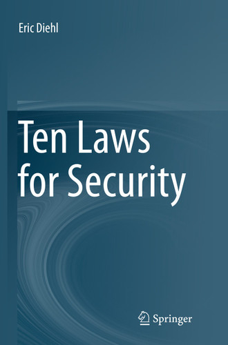 Ten Laws for Security book cover by Eric Diehl