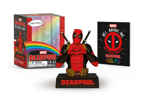 Marvel: Deadpool Talking Bust: Chimichanga! (RP Minis) book cover by Robert K. Elder