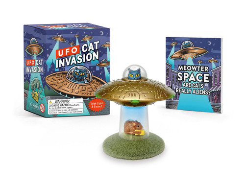 UFO Cat Invasion: With light and sound! (RP Minis) book cover by Donald Lemke