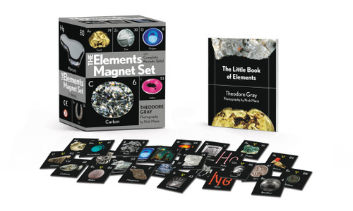 The Elements Magnet Set: With Complete Periodic Table! (RP Minis) book cover by Theodore Gray