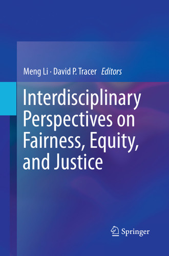 Interdisciplinary Perspectives on Fairness, Equity, and Justice book cover by 