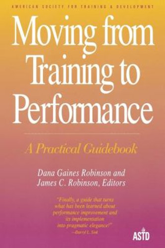 Moving from Training to Performance: A Practical Guidebook Cover Moving from Training to Performance: A Practical Guidebook Cover