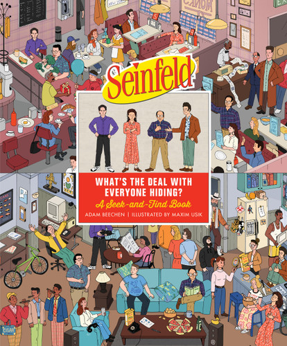 Seinfeld: What's the Deal with Everyone Hiding?: A Seek-and-Find Book book cover by Adam Beechen