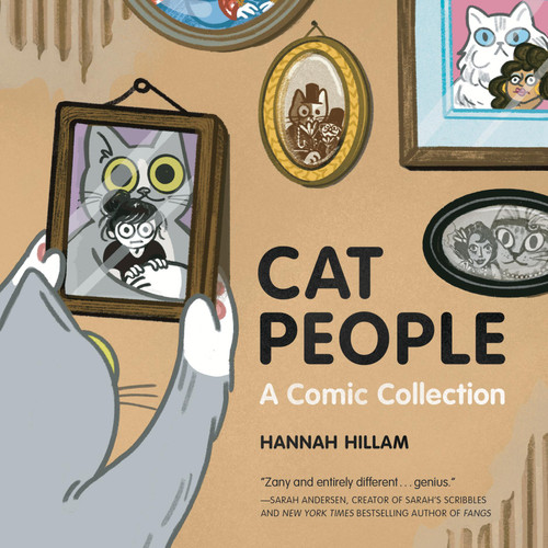 Cat People: A Comic Collection book cover by Hannah Hillam