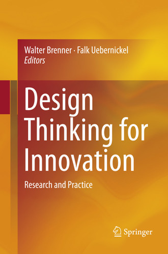 Design Thinking for Innovation: Research and Practice book cover by 