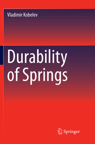 Durability of Springs book cover by Vladimir Kobelev
