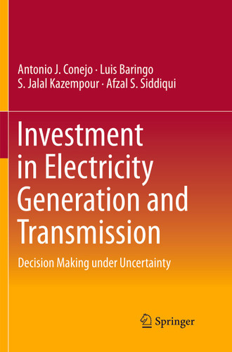 Investment in Electricity Generation and Transmission: Decision Making under Uncertainty book cover by Antonio J. Conejo, Luis Baringo, S. Jalal Kazempour, Afzal S. Siddiqui