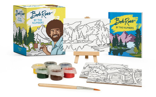 Bob Ross by the Numbers (RP Minis) book cover by Robb Pearlman, Bob Ross
