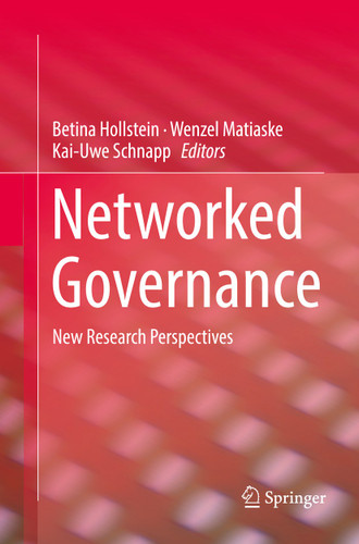 Networked Governance: New Research Perspectives book cover by 