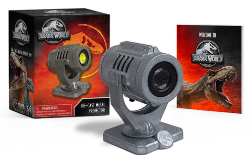 Jurassic World: Die-Cast Metal Projector (RP Minis) book cover by Matthew K. Manning
