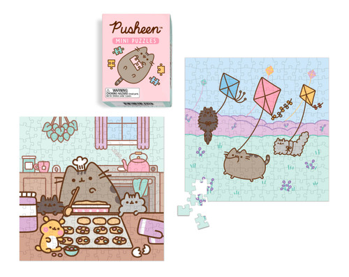Pusheen Mini Puzzles (RP Minis) book cover by Claire Belton