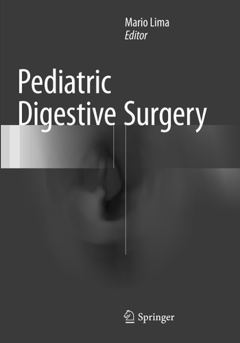 Pediatric Digestive Surgery book cover by 