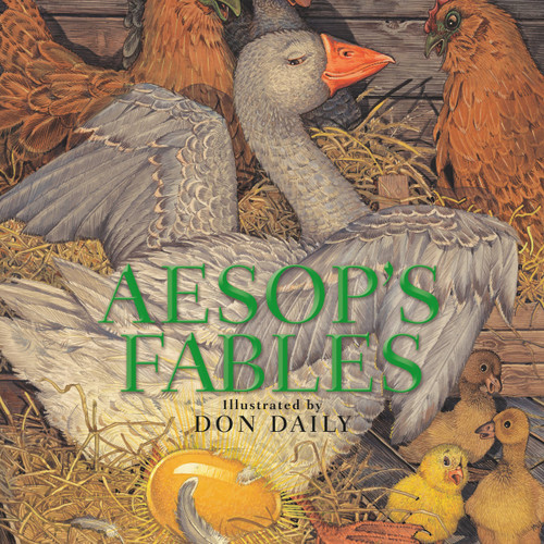 Aesop's Fables book cover by Don Daily
