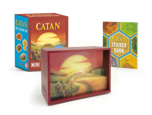 CATAN Mini Shadow Box: With Light and Sound (RP Minis) book cover by Running Press