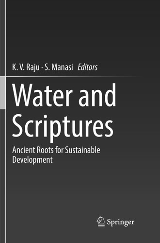 Water and Scriptures: Ancient Roots for Sustainable Development book cover by 