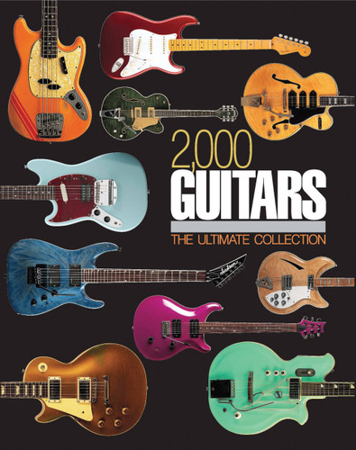 2,000 Guitars book cover by Tony Bacon