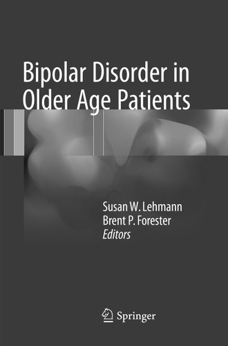 Bipolar Disorder in Older Age Patients book cover by 
