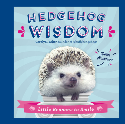 Hedgehog Wisdom: Little Reasons to Smile book cover by Carolyn Parker