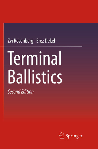 Terminal Ballistics book cover by Zvi Rosenberg, Erez Dekel
