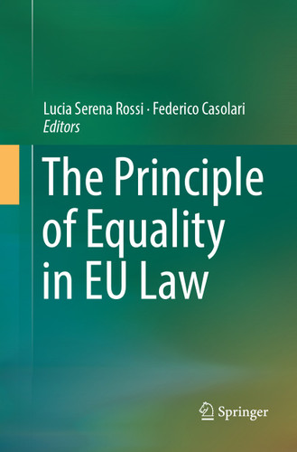 The Principle of Equality in EU Law book cover by 