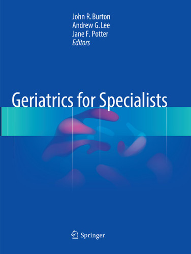 Geriatrics for Specialists book cover by 