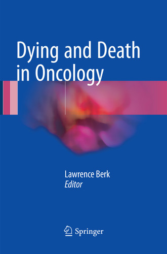 Dying and Death in Oncology book cover by 