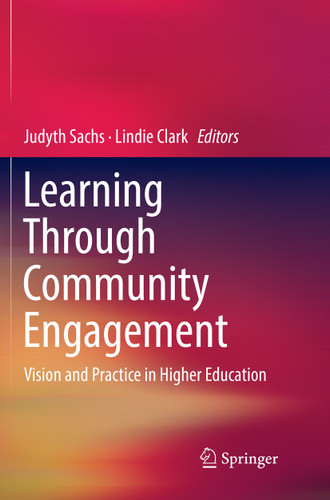 Learning Through Community Engagement: Vision and Practice in Higher Education book cover by 
