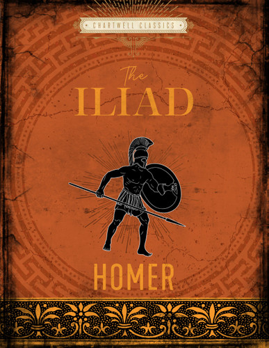 The Iliad book cover by Homer