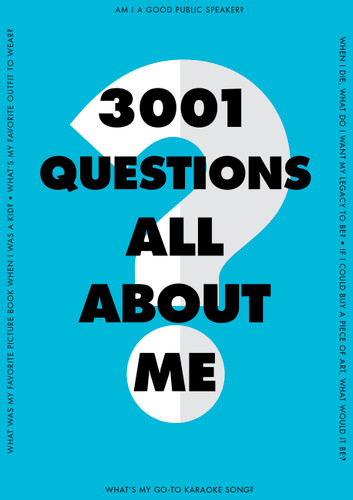 3,001 Questions All About Me (Creative Keepsakes) book cover by Editors of Chartwell Books