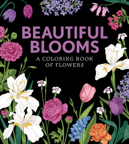 Beautiful Blooms: A Coloring Book of Flowers (Chartwell Coloring Books) book cover by Editors of Chartwell Books