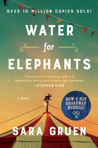 Water for Elephants: A Novel book cover by Sara Gruen