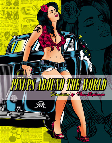 Pinups Around the World book cover by Jim Silke