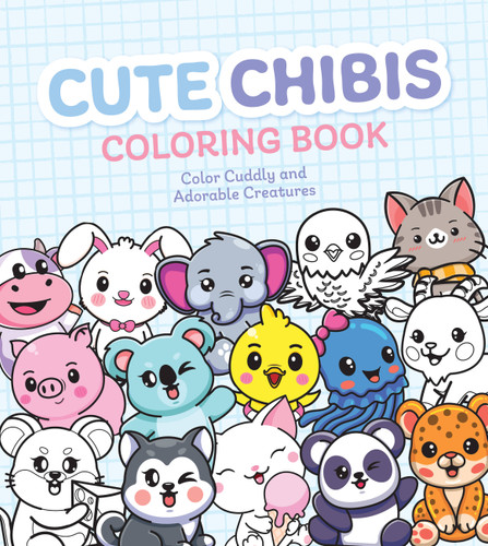 Cute Chibis Coloring Book (Chartwell Coloring Books) book cover by Editors of Chartwell Books