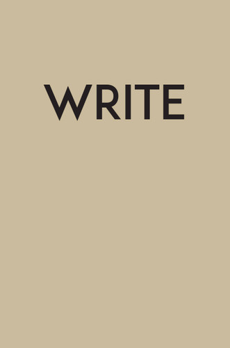 Write - Medium Kraft (Creative Keepsakes) book cover by Editors of Chartwell Books