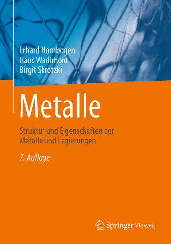 Metalle: Struktur und Eigenschaften der Metalle und Legierungen book cover by Erhard Hornbogen, Hans Warlimont, Birgit Skrotzki