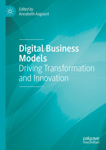 Digital Business Models: Driving Transformation and Innovation book cover by 