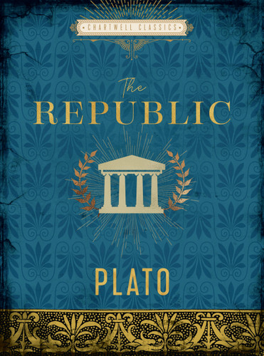 The Republic (Chartwell Classics) book cover by Plato