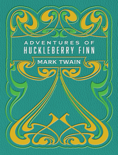 Adventures of Huckleberry Finn (Chartwell Deluxe Editions) book cover by Mark Twain