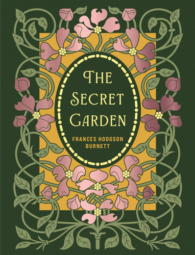 The Secret Garden (Chartwell Deluxe Editions) book cover by Frances Hodgson Burnett