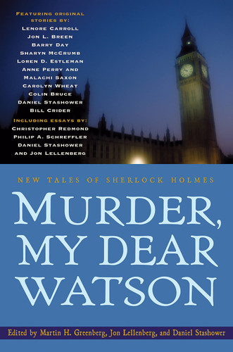 Murder, My Dear Watson: New Tales of Sherlock Holmes book cover by 