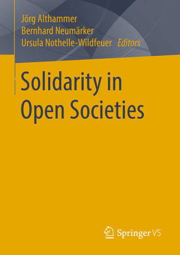 Solidarity in Open Societies book cover by 