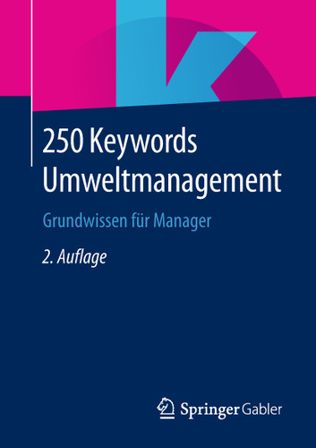 250 Keywords Umweltmanagement: Grundwissen für Manager book cover by 