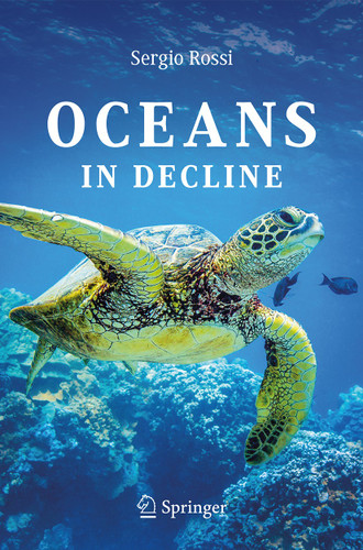 Oceans in Decline book cover by Sergio Rossi