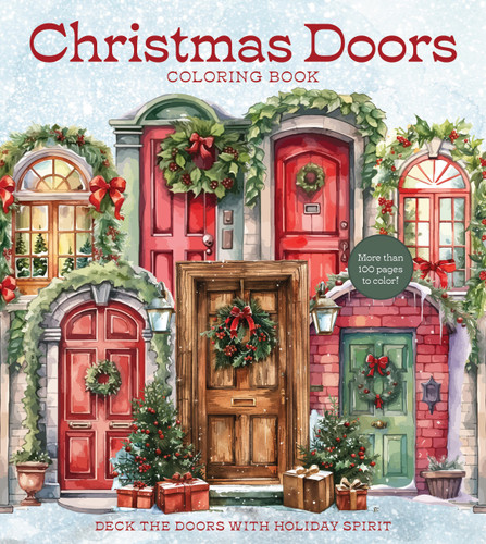 Christmas Doors Coloring Book: Deck the Doors with Holiday Spirit (Chartwell Coloring Books) book cover by Editors of Chartwell Books