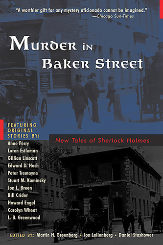Murder in Baker Street: New Tales of Sherlock Holmes book cover by 
