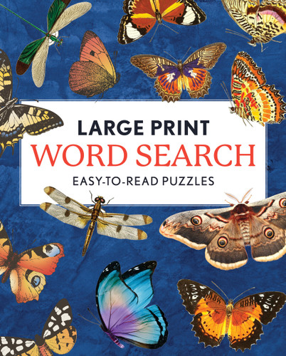 Large Print Word Search: Easy-to-Read Puzzles book cover by Editors of Chartwell Books