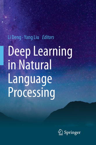 Deep Learning in Natural Language Processing book cover by 