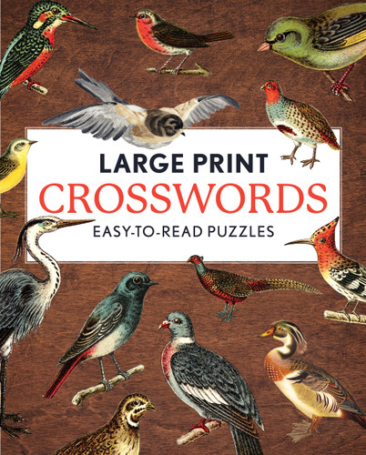 Large Print Crosswords: Easy-to-Read Puzzles book cover by Editors of Chartwell Books