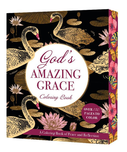 God's Amazing Grace Coloring Book: A Coloring Book of Peace and Reflection - Over 150 Pages to Color (Chartwell Deluxe Spredges Editions) book cover by Editors of Chartwell Books