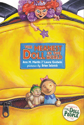 The Meanest Doll in the World (The Doll People #2) book cover by Laura Godwin, Ann M. Martin